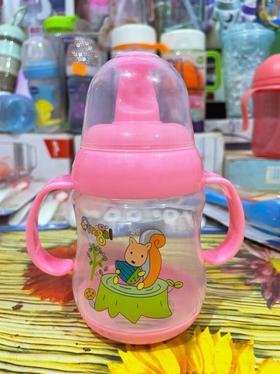 Sippy bottle with handle