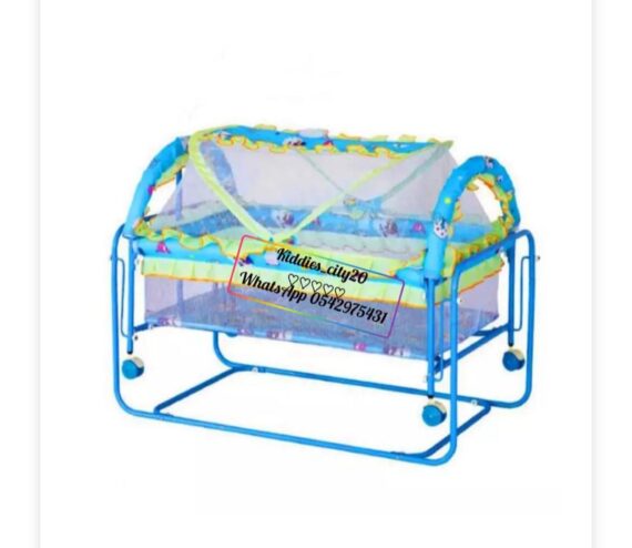 Metal Baby Cot with Net