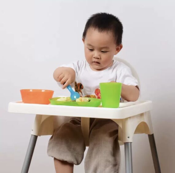 2 in 1 High chair for toddlers