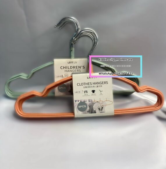 Baby metal hangers(set)