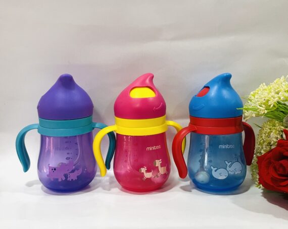 Cute straw bottles (210ml)