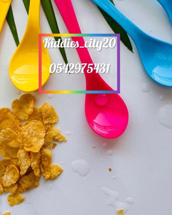 Multi colored spoons