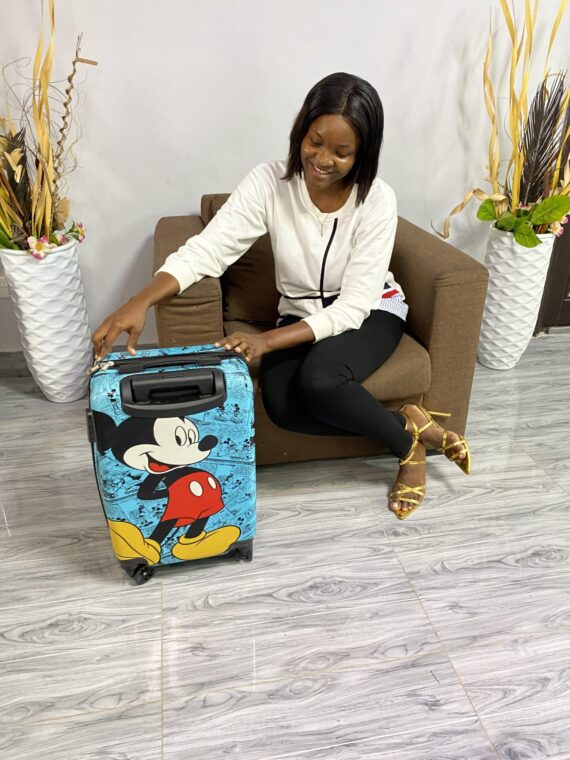 Mickey Mouse (luggage) sea-blue