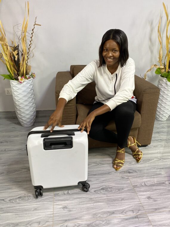 Goofy (kids luggage) white
