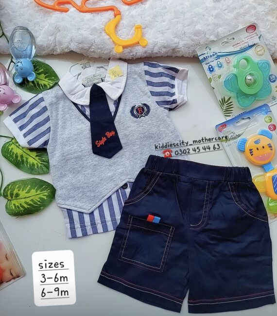 2pcs boys combo outfit