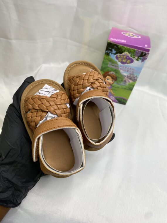 Girl sandals (brown) prewalker
