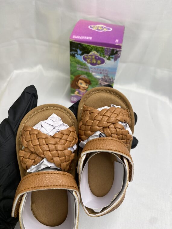 Girl sandals (brown) prewalker