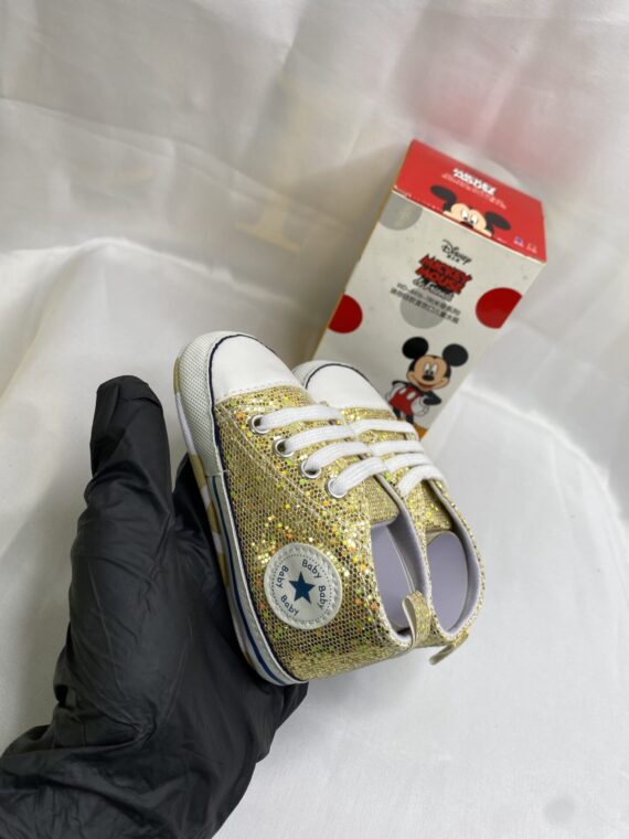 Baby Baby prewalker shoes (gold unisex)