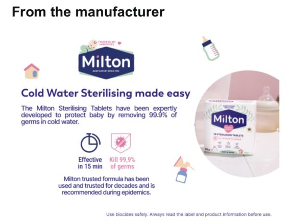 Milton Sterilising Tablets - 28 Pack