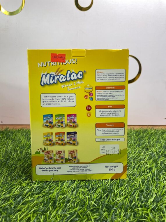 Miralac Wheat & milk Banana