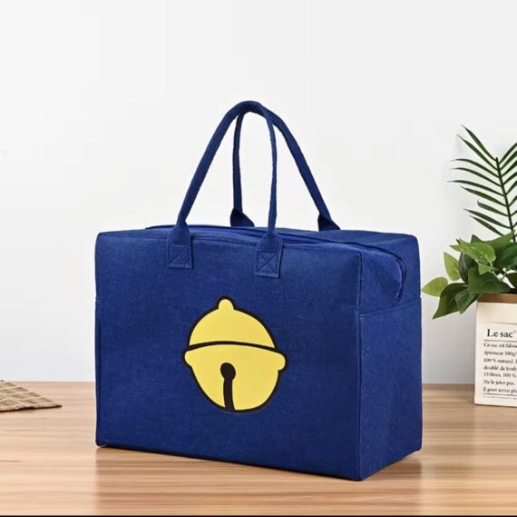 Tote/ Felt Bag (Blue)